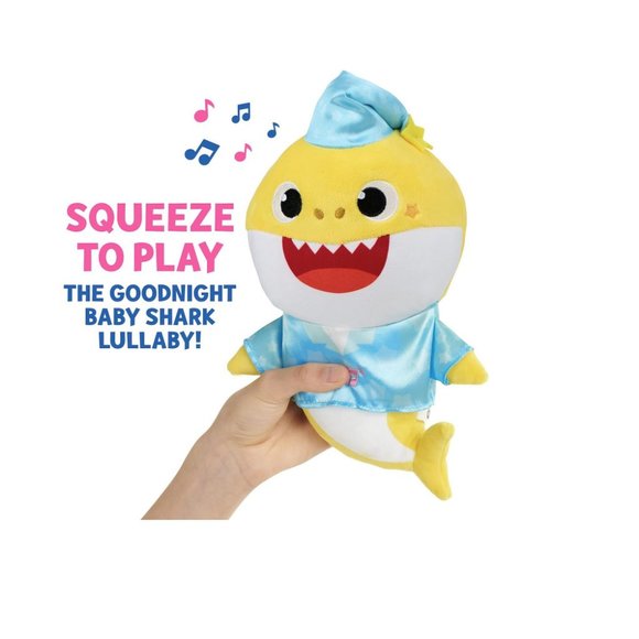 NEW Baby Shark Sleep Soother Baby Toy Sleep Toy White noise machine plush plushi - Picture 8 of 16